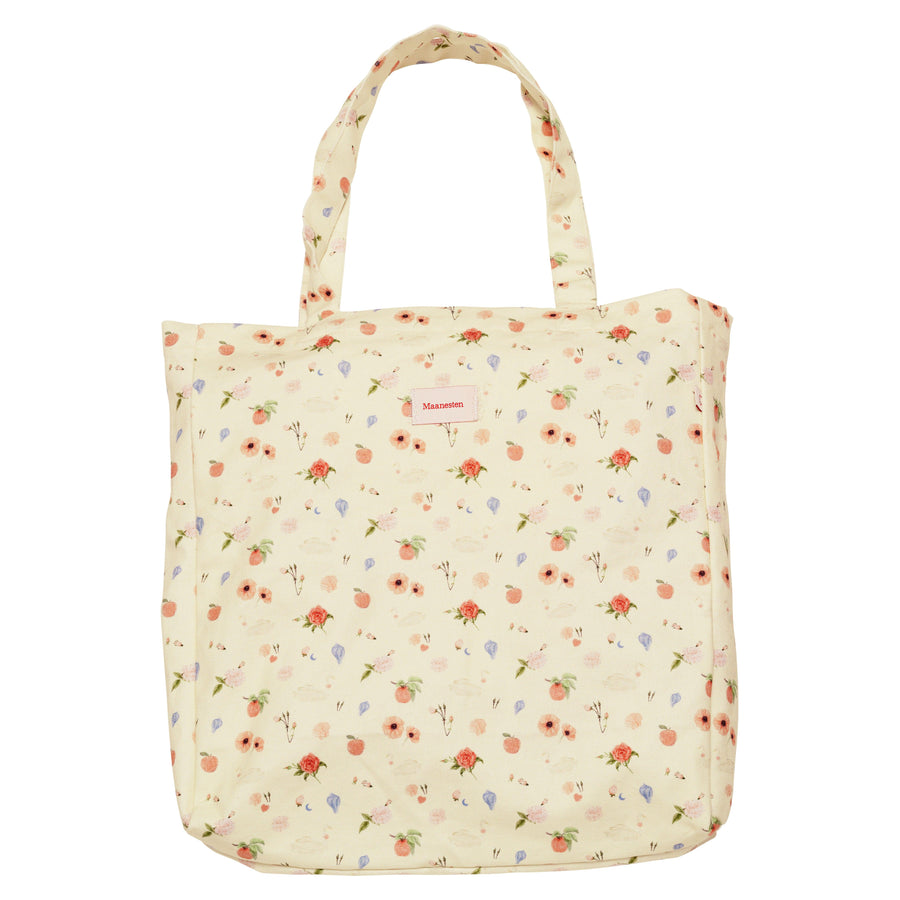 Maanesten Canvas Totebag Roses And Shells - Accessories - 4061