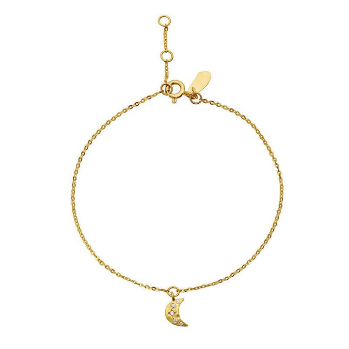 Maanesten Celestia Armbånd 18kt Forgyldt Sølv - 8618A - Armbånd - 8618A