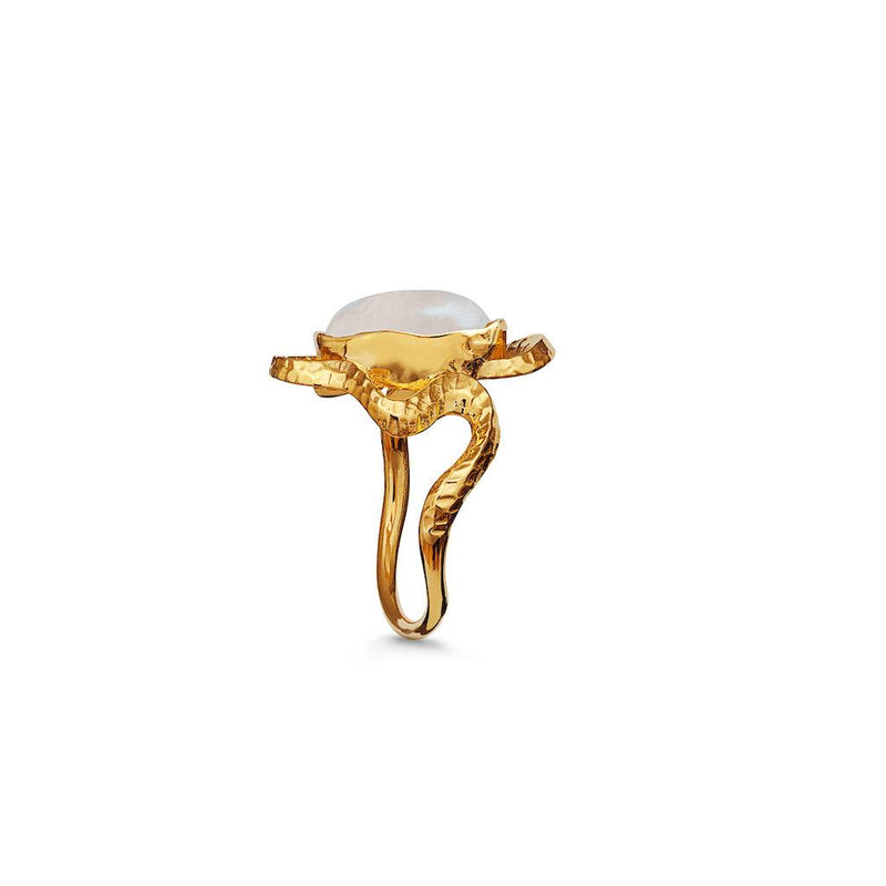 Maanesten Siren Ring 18 kt. forgyldt - 4731A - Ringe - 4731A-001