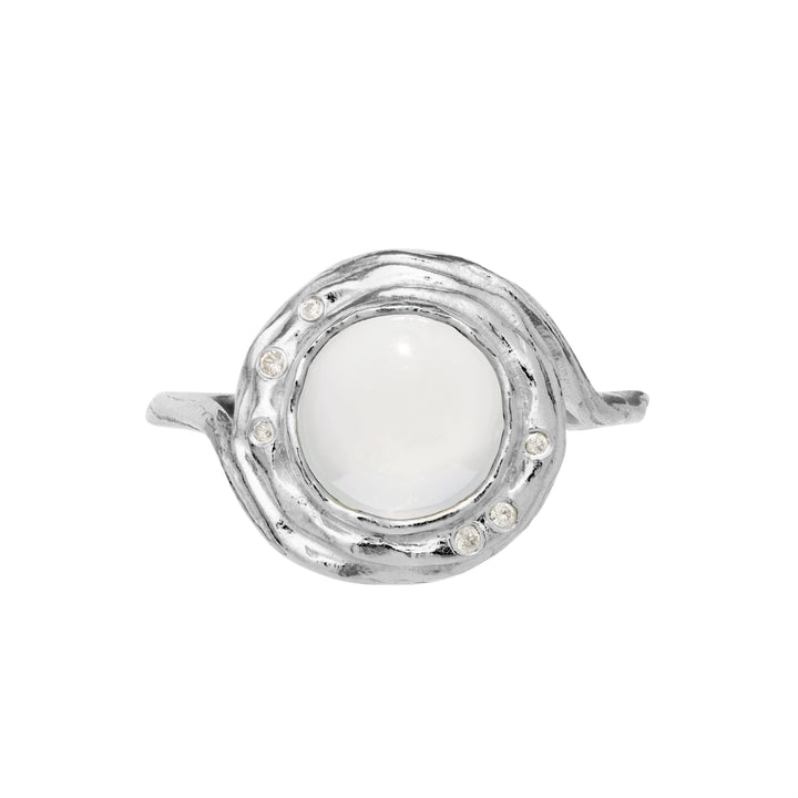 Maanesten Zahra Sølv Ring m. Månesten - Ringe - 4867C-001