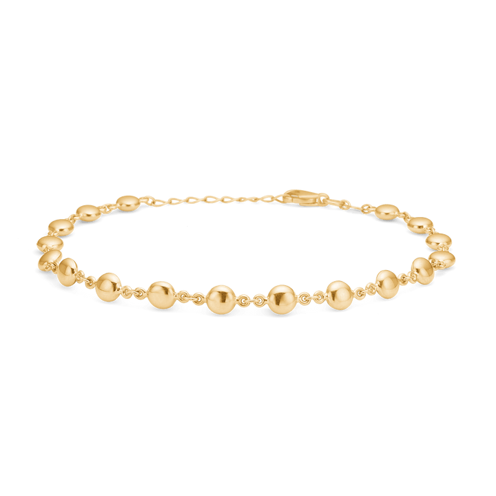 Mads Z 8kt Guld Armbånd med Guldperle - Armbånd - 3350504
