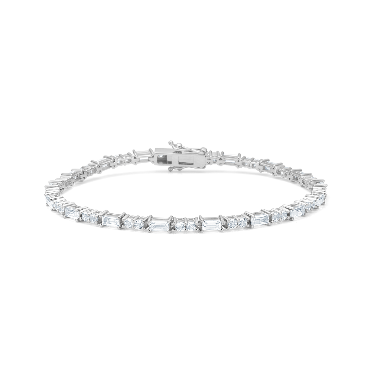 Mads Z Celestial by Medina armband i silver med klara topaser i elegant, klassisk design. Modell 3156904