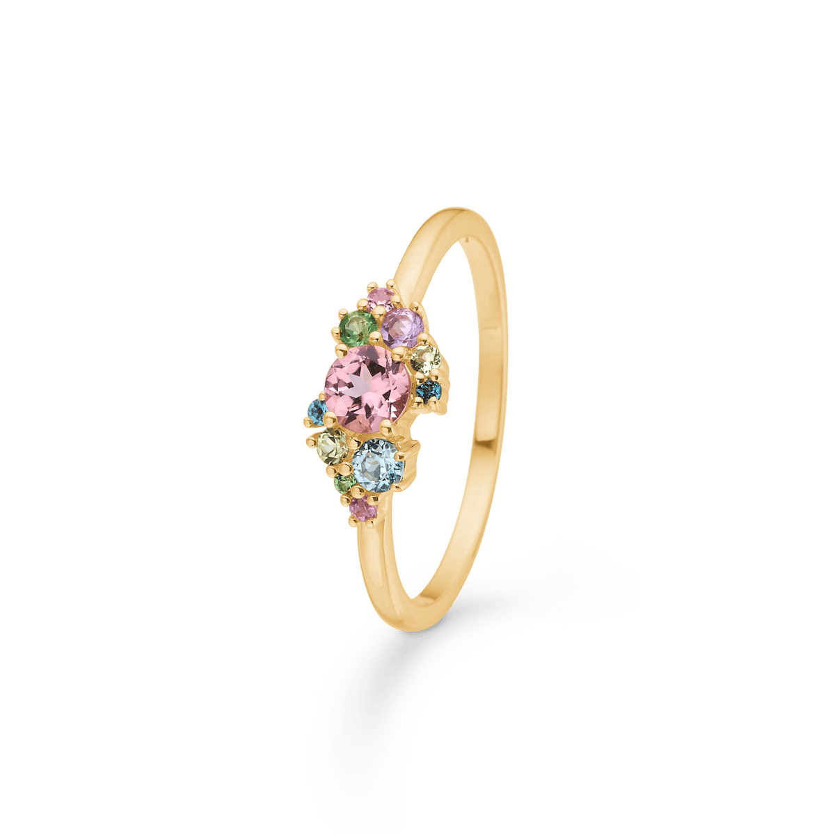 Mads Z Little Princess 14kt Guld Ring med Ædelsten - Ringe - 1546099-001