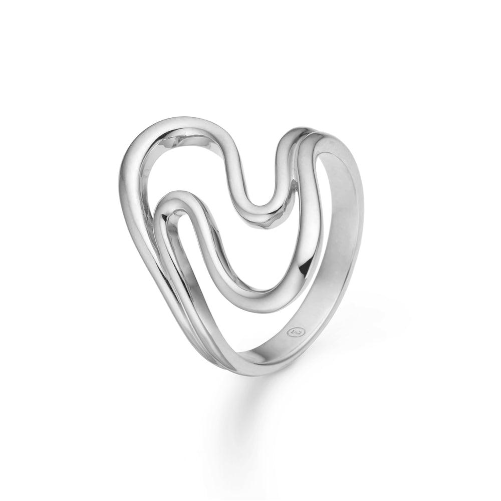 Mads Z Mira Sølv Ring - Ringe - 2140129-001