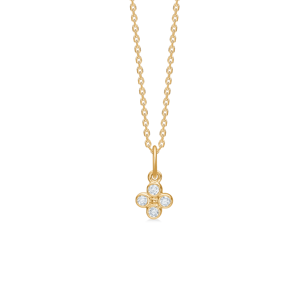 Mads Z Sophias Bloom 14kt Guld Vedhæng med 0.12ct W.Si - Vedhæng - 1531194