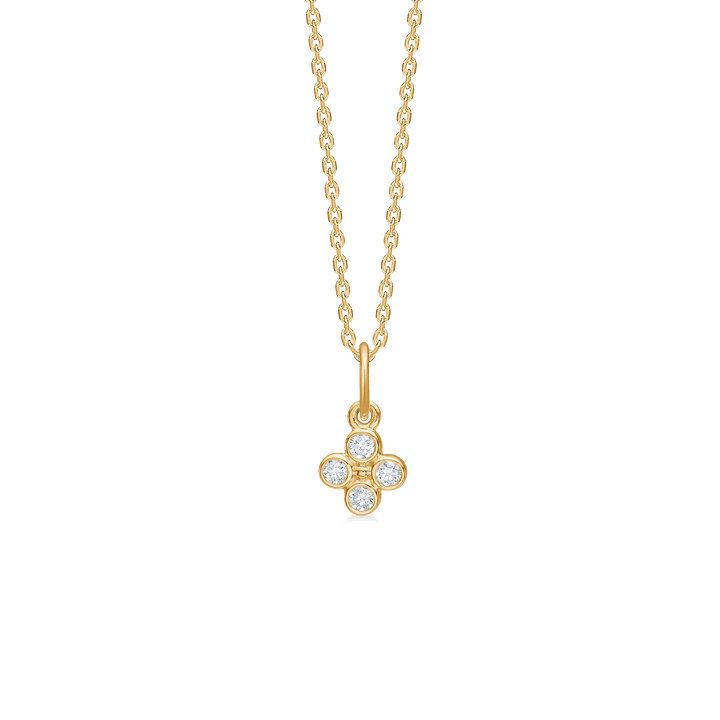 Mads Z Sophias Bloom 14kt Guld Vedhæng med 0.12ct W.Si - Vedhæng - 1531194