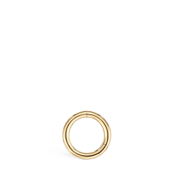 MARIA TASH 5mm Plain Gold Hoop - Øreringe - XR-YG-D5-G18