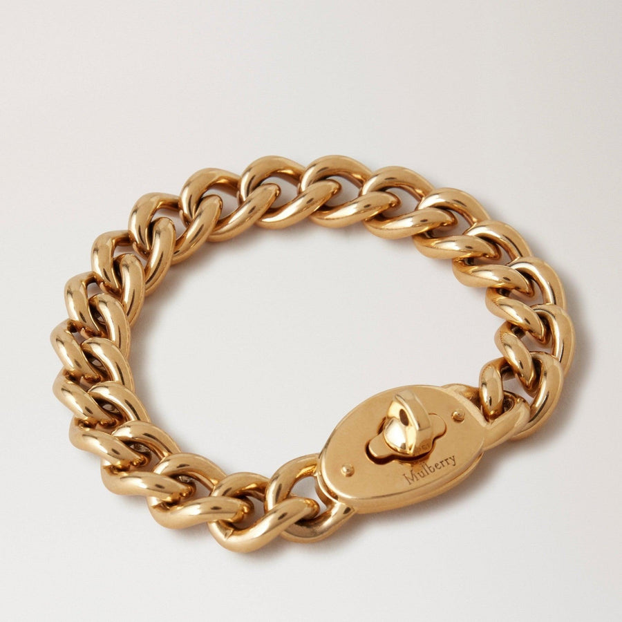 Mulberry Bayswater Chunky Chain Bracelet Brass - Armbånd - QB2413/000P140-001