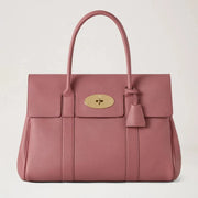 Mulberry Bayswater Pink Scrumpy Heavy Grain Väska