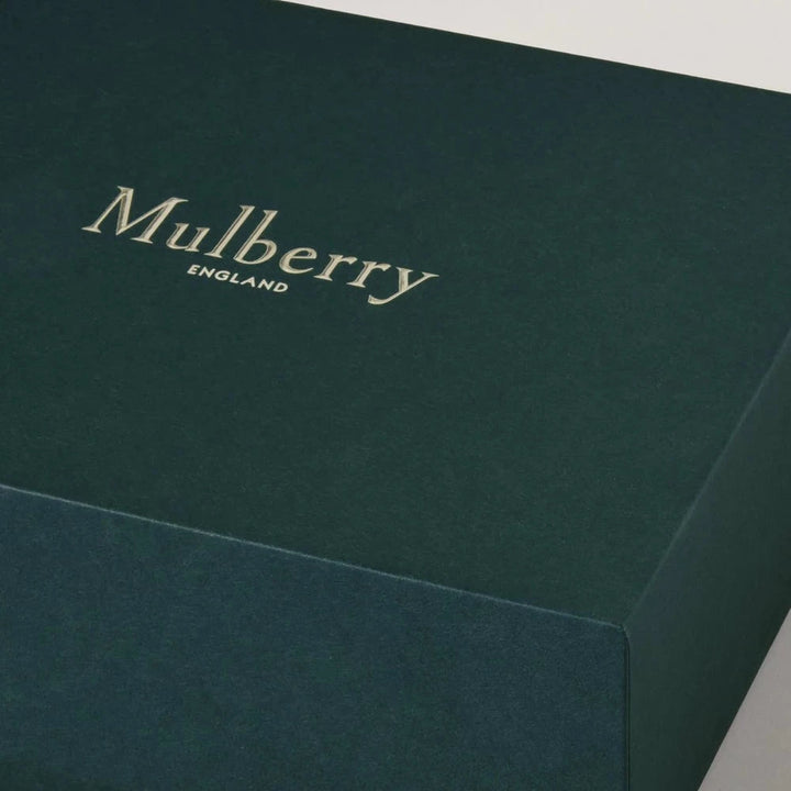 Mulberry Bayswater Tunt läderarmband Blossom Pink i elegant presentförpackning, modell QB2390205J002-001-2.