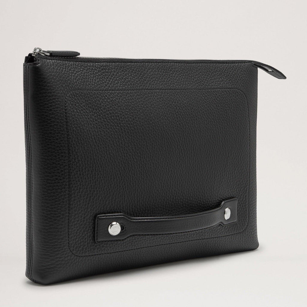Mulberry City Laptop Heavy Grain Black - Computertaske - RL6311/736A100