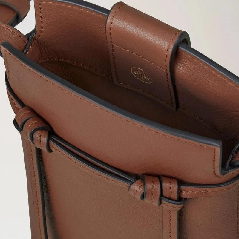 Mulberry Clovelly Phone Pouch Micro Classic Grain Oak - Clovelly - RL8557/587G222