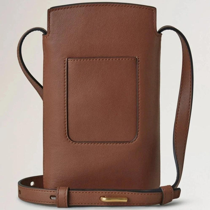 Mulberry Clovelly Phone Pouch Micro Classic Grain Oak - Clovelly - RL8557/587G222
