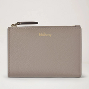 Mulberry Continental Bifold Zipped Wallet Cashmere Taupe Plånbok