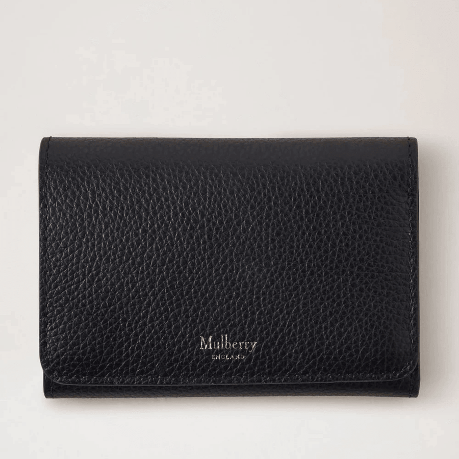 Mulberry Continental Trifold Card Holder Black - Kortholder - RL6824/205A100
