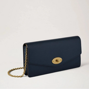 Mulberry Darley Clutch Small Classic Grain Night Sky Väska