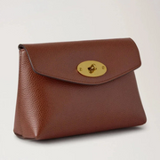 Mulberry Darley Cosmetic Pouch  Oak Small Classic Grain Kosmetikpåse