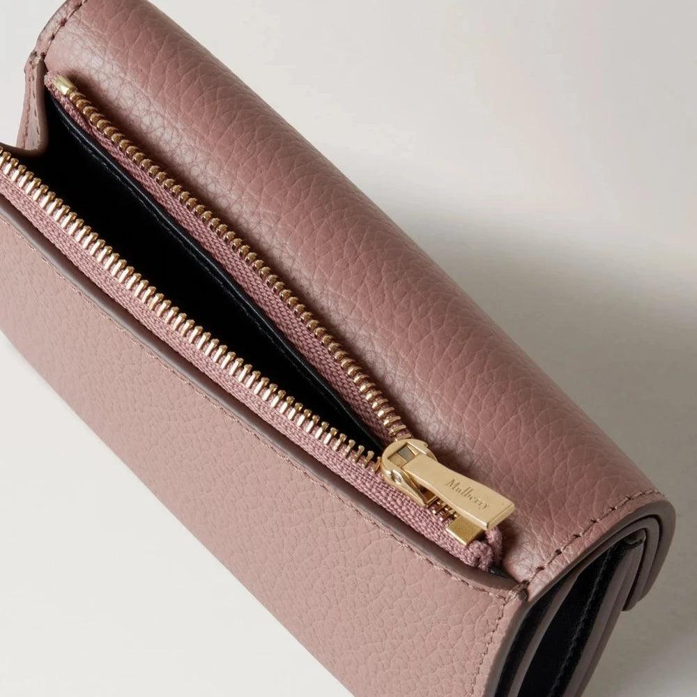 Mulberry Darley Folded Multi-Card Wallet Autumn Rose Small Classic Grain - Darley Pung - RL6665/205J997
