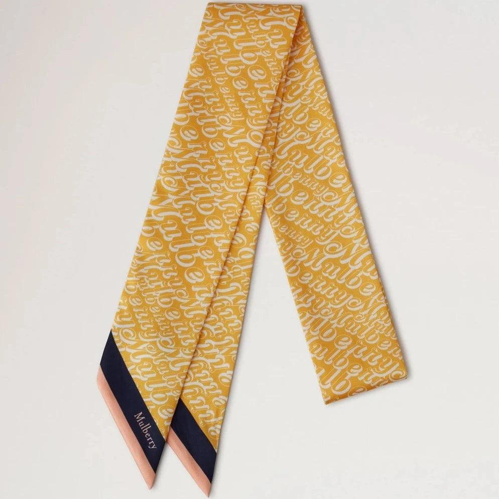 Mulberry Fantasy Logo Skinny Scarf - Tørklæder - VS4810/051P504