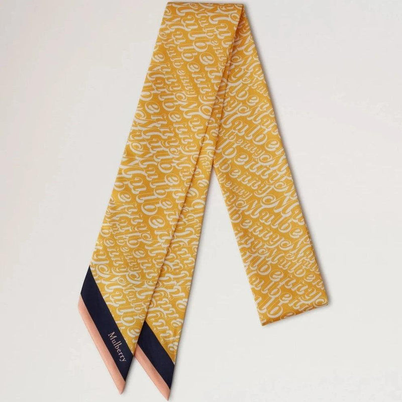 Mulberry Fantasy Logo Skinny Scarf - Tørklæder - VS4810/051P504