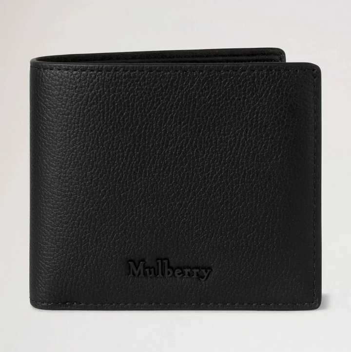 Mulberry Farringdon Card Wallet Svart herrplånbok i svart präglat läder, enkelt och stilrent. Modell RL8277645A100