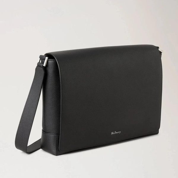 Mulberry Ferringdon Messenger - Black Small Pebble Grain - Computertaske - HH9505/645A100