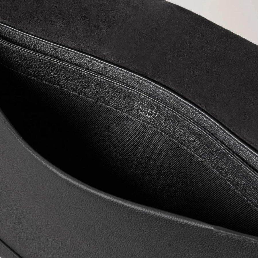 Mulberry Ferringdon Messenger - Black Small Pebble Grain - Computertaske - HH9505/645A100