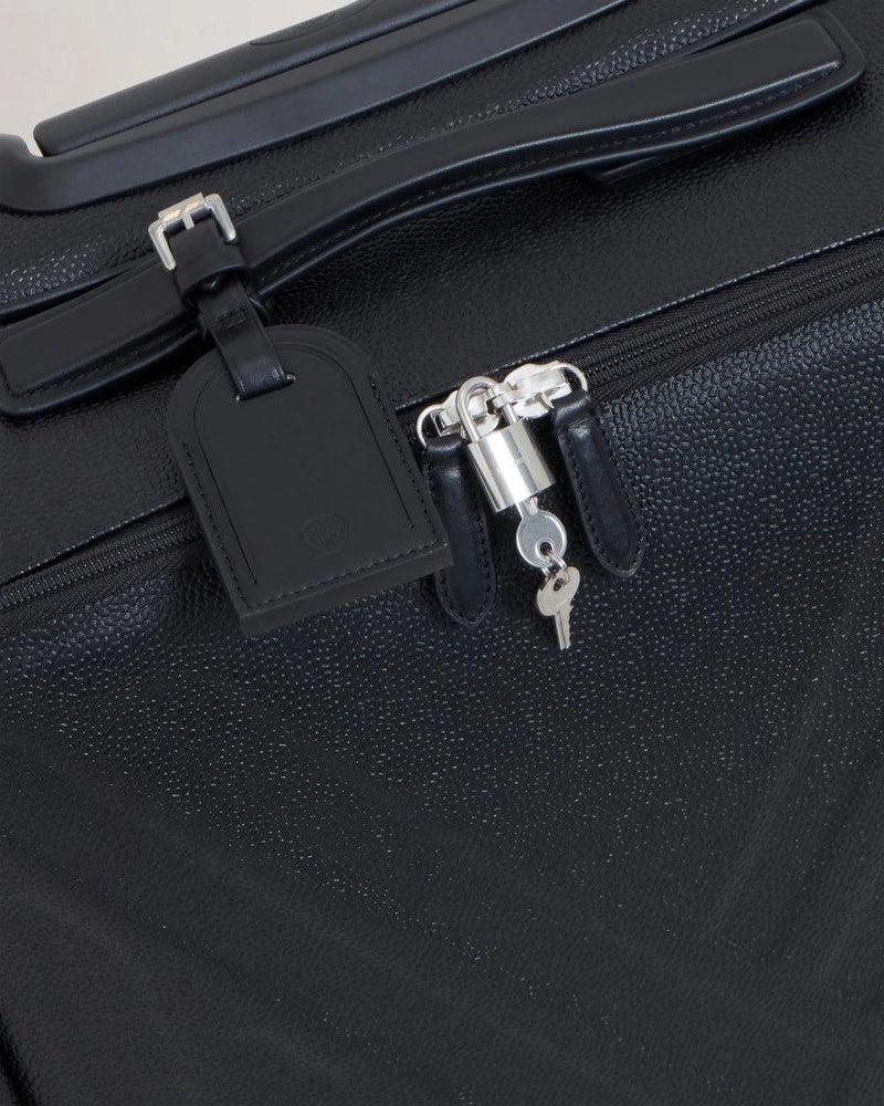 Mulberry Heritage 4 Wheel Suitecase Eco Sctchgrain - - HL5158/127A100