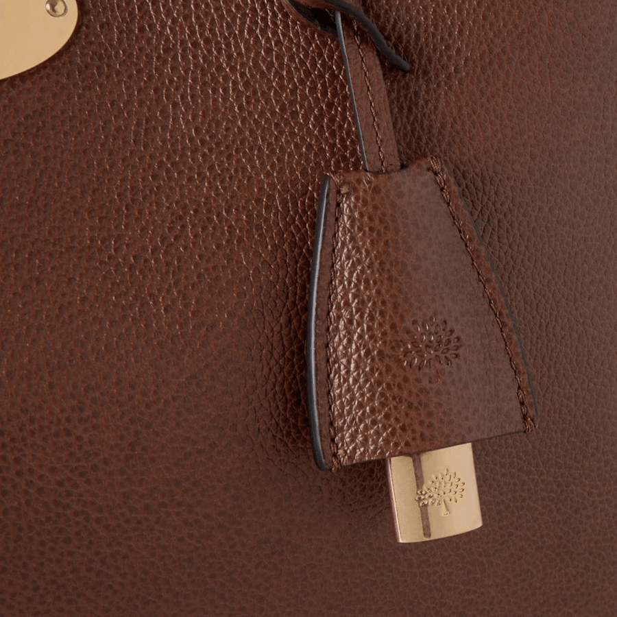 Mulberry Lily Chain Tote Small Classic Grain Oak Two Tone - Lily Taske - HH9577/552G110