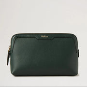 Mulberry Small Cosmetic Pouch Mulberry Green Small Classic Grain Kosmetikpåse