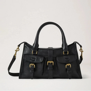 Mulberry Small Roxanne High Shine Leather Black Väska