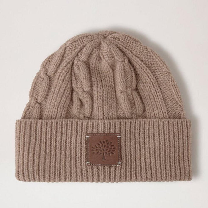 Mulberry Softie Chain Cable Beanie Maple - Accessories - VH4122/996E631