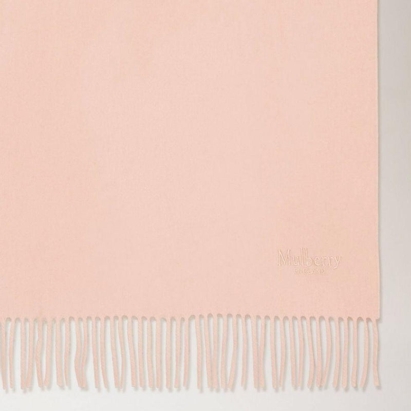 Mulberry Solid Merino Wool Scarf Rosewater - Tørklæder - VS4240/947J633