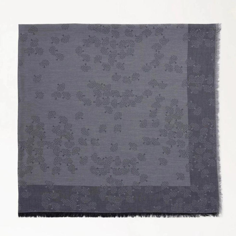 Mulberry Tamara Square Charcoal - 140cm - Tørklæder - VS4637/705C110