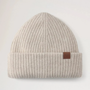 Mulberry Tree Chunky Wool Beanie Oat