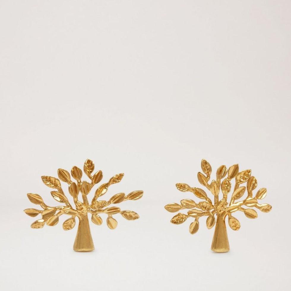 Mulberry Tree Earrings Brass - Accessories - QE2273/000N637
