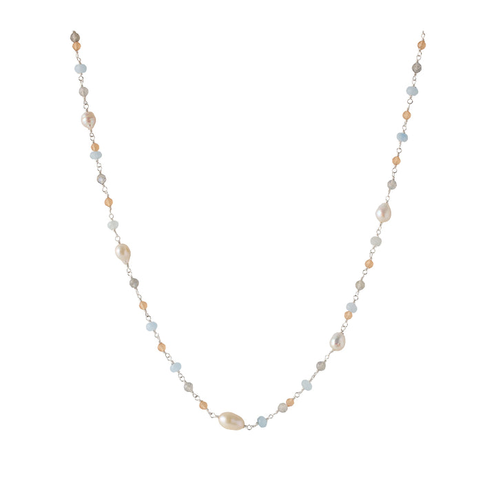 Pernille Corydon Mellow Blue Necklace - Silver