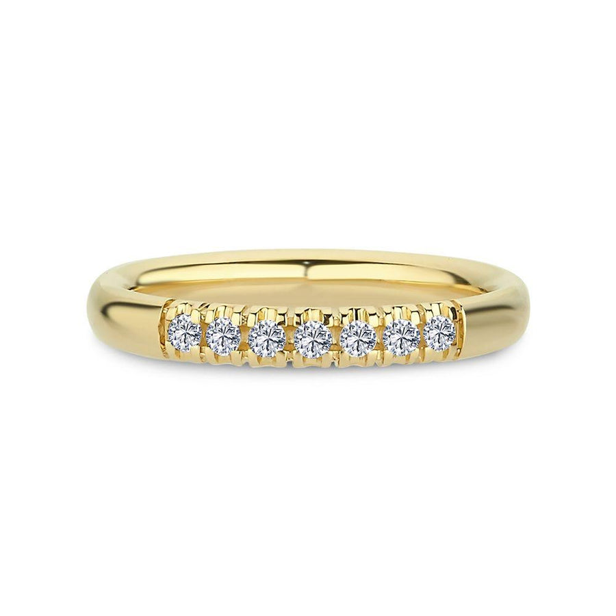 Nuran 14kt Champagne Diamant Ring A3088-014 - Ringe - A3088-014RG-001