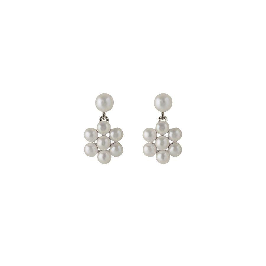 Pernille Corydon Ocean Bloom Earrings I Sølv - Øreringe - E-444-S