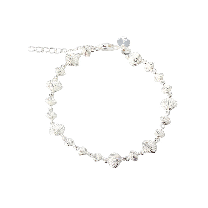 Aqua Dulce Shelly armband i silver
