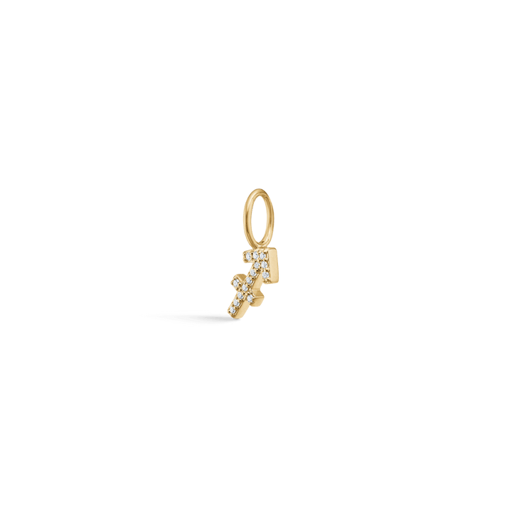 RO Copenhagen My Zodiac Stjernetegn diamantvedhæng i guld med små brillanter, Model P114Y4-001-12.