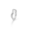 Studio Z Rime Silverring med organisk vriden form och elegant mönster, modell 7140948-001