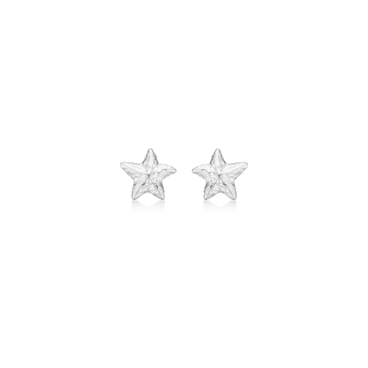 Studio Z Starfish Lustre Sølv Søstjerne Ørestikker Small - Øreringe - 7110901