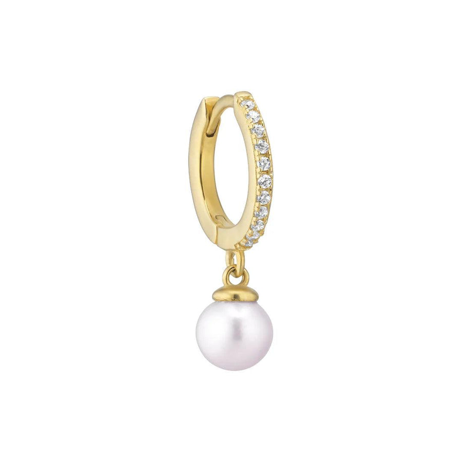 The Earring Shop Damona Huggie - Øreringe - FW2401