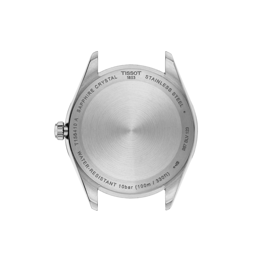 TISSOT BALLADE 40MM MED GUILLOCHÉ SØLV URSKIVE - Herreur - T1564102203100