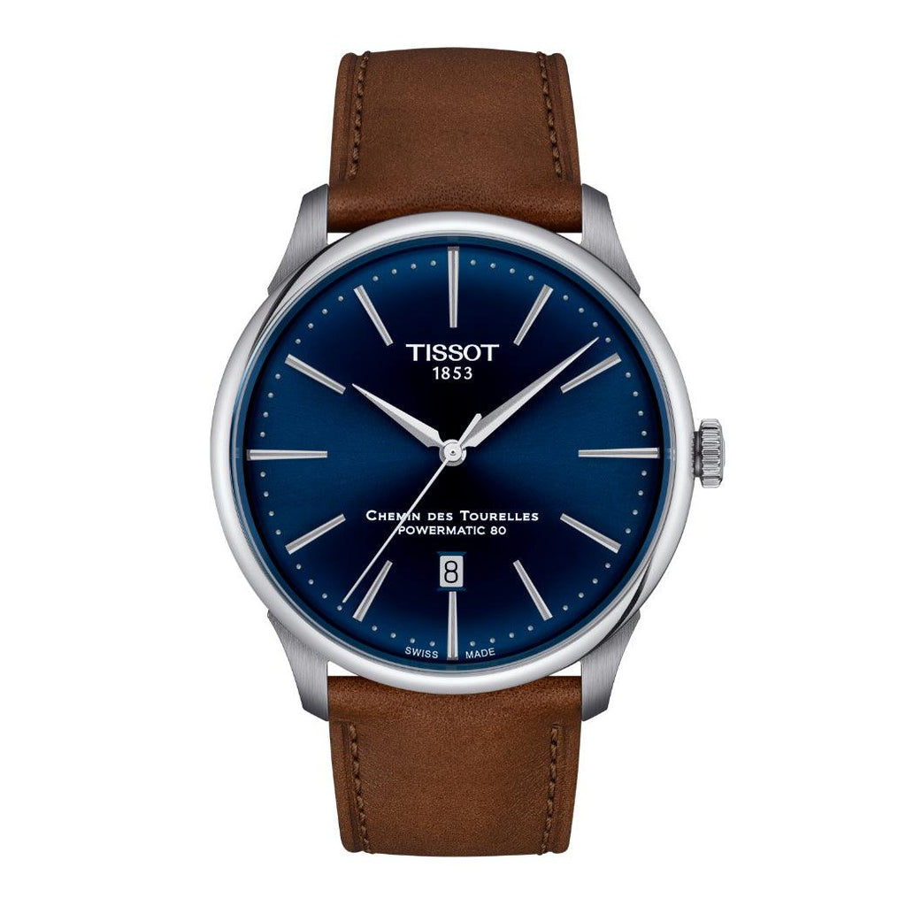 TISSOT CHEMIN DES TOURELLES POWERMATIC 80 42 MM - Herreur - T1394071604100