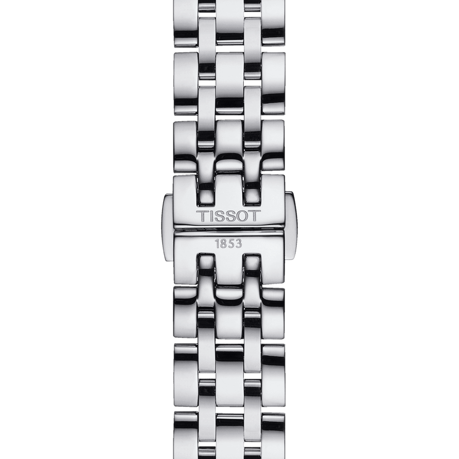 TISSOT CLASSIC DREAM LADY MED SØLV URSKIVE - Dameure - T1292101103100