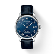 TISSOT LE LOCLE POWERMATIC 80 – BLÅT LÄDERREM