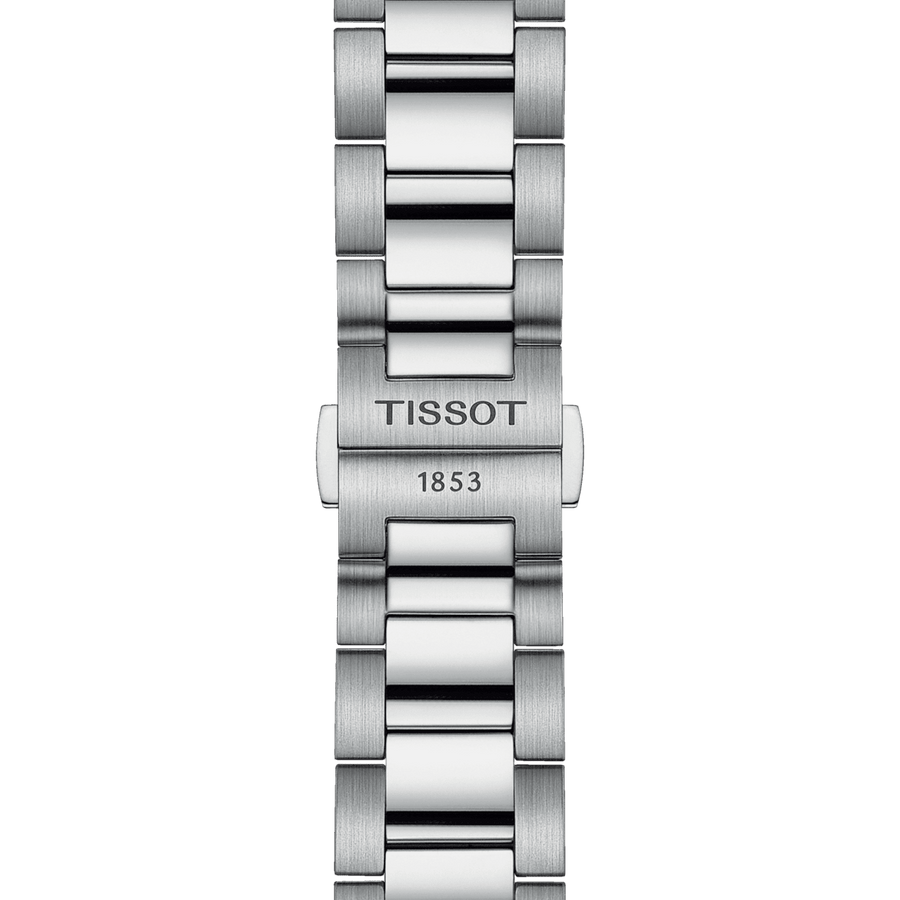 TISSOT PR 100 CHRONOGRAPH MED BLÅ URSKIVE - Herreur - T1504171104100
