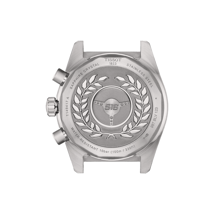TISSOT PR516 CHRONOGRAPH GULD PVD MED SORT URSKIVE - Herreur - T1494172205100